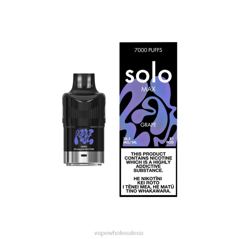 Vape Wholesale Sa - Solo MAX Pod Grape 08JTZ78