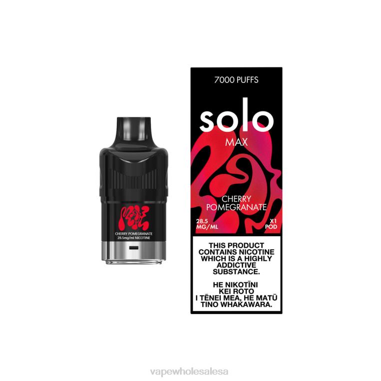 Vape Wholesale South Africa - Solo MAX Pod Cherry Pomegranate 08JTZ83