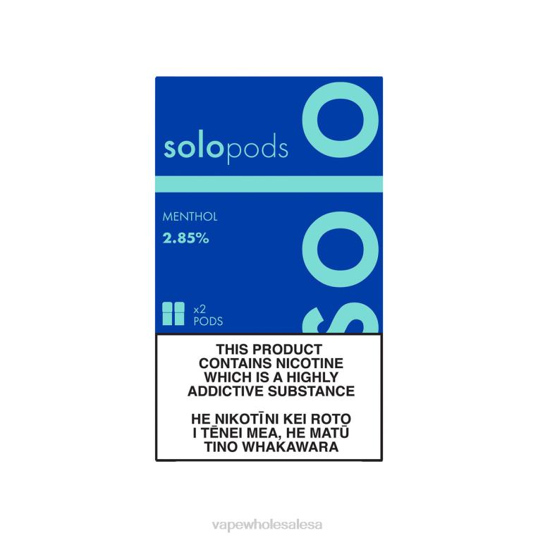 Vape Wholesale Sa - Solo Replacement Pod 2-Pack Menthol 08JTZ51