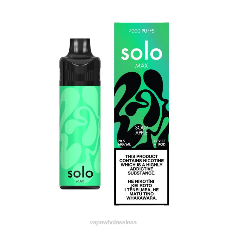 Vape Wholesale Global - Solo MAX Pod Kit Sour Apple 08JTZ70