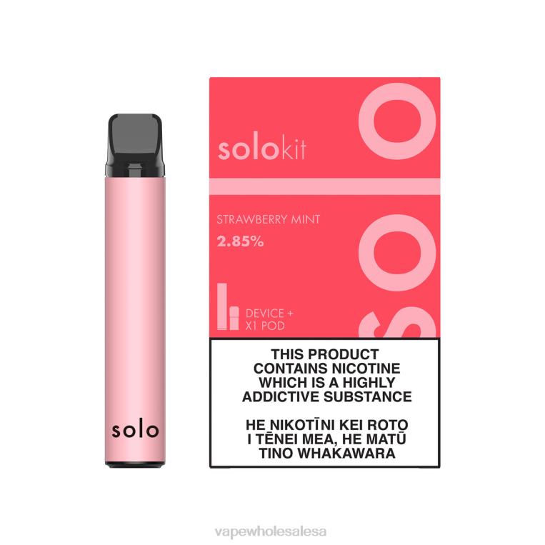 Vape Wholesale Distributor - Solo Pod Kit Strawberry Mint 08JTZ41